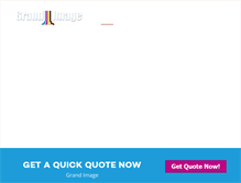 Tablet Screenshot of grandimageinc.com